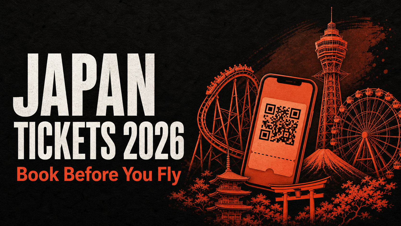 จองตั๋วเที่ยวญี่ปุ่นล่วงหน้าจากไทย 2026 — จองอะไรก่อนบิน จองอะไรหน้างานได้
