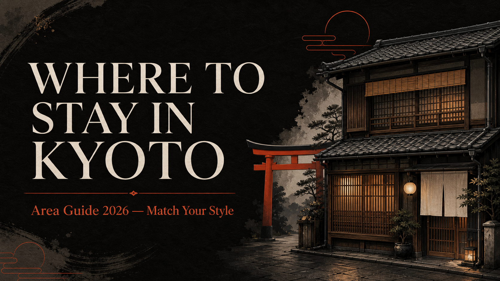 Kyoto neighborhood map — find the best area to stay for your travel style